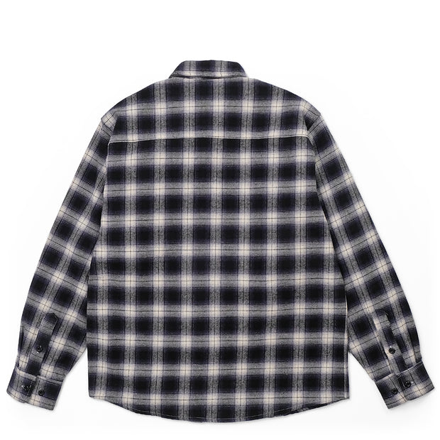 SHADOW PLAID SHIRT - PURPLE