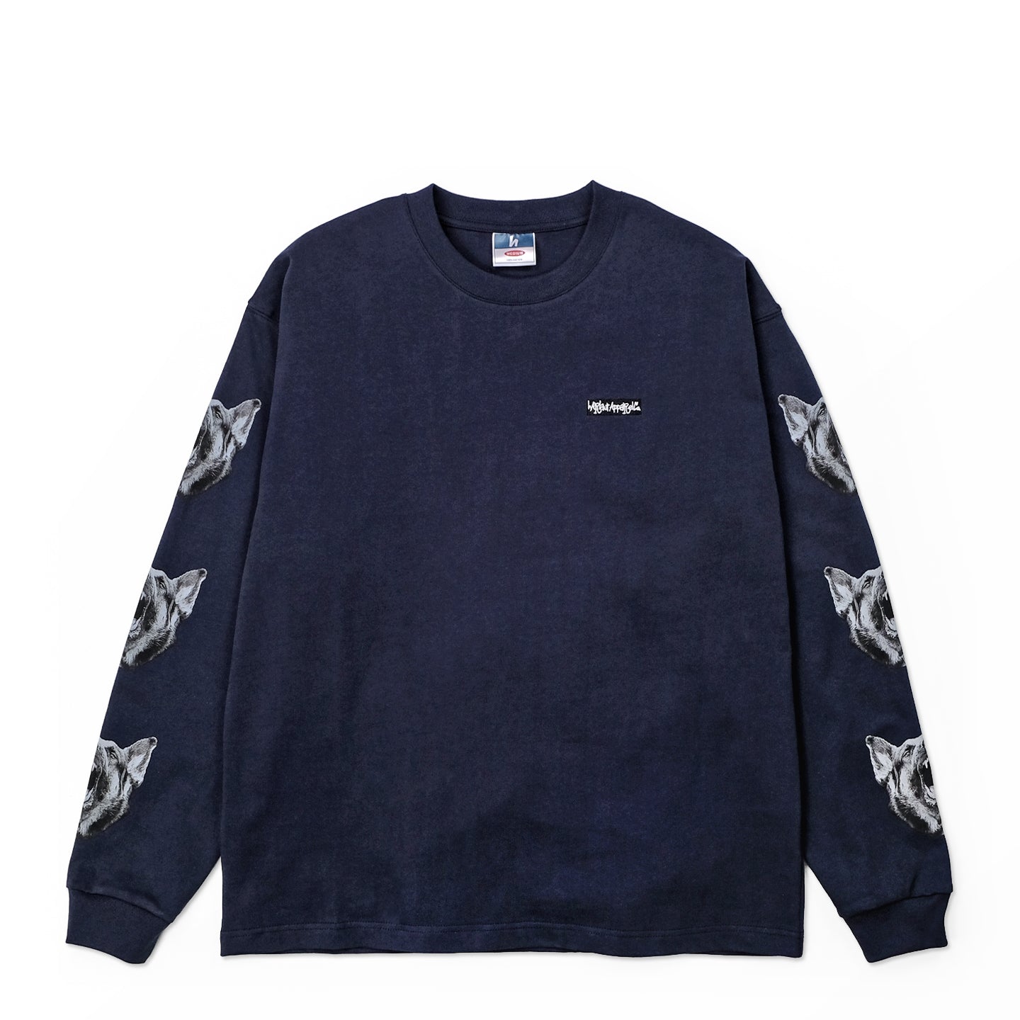 SHEPHERD L/S TEE - NAVY – Harlaut Apparel