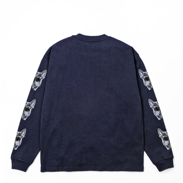 SHEPHERD L/S TEE - NAVY