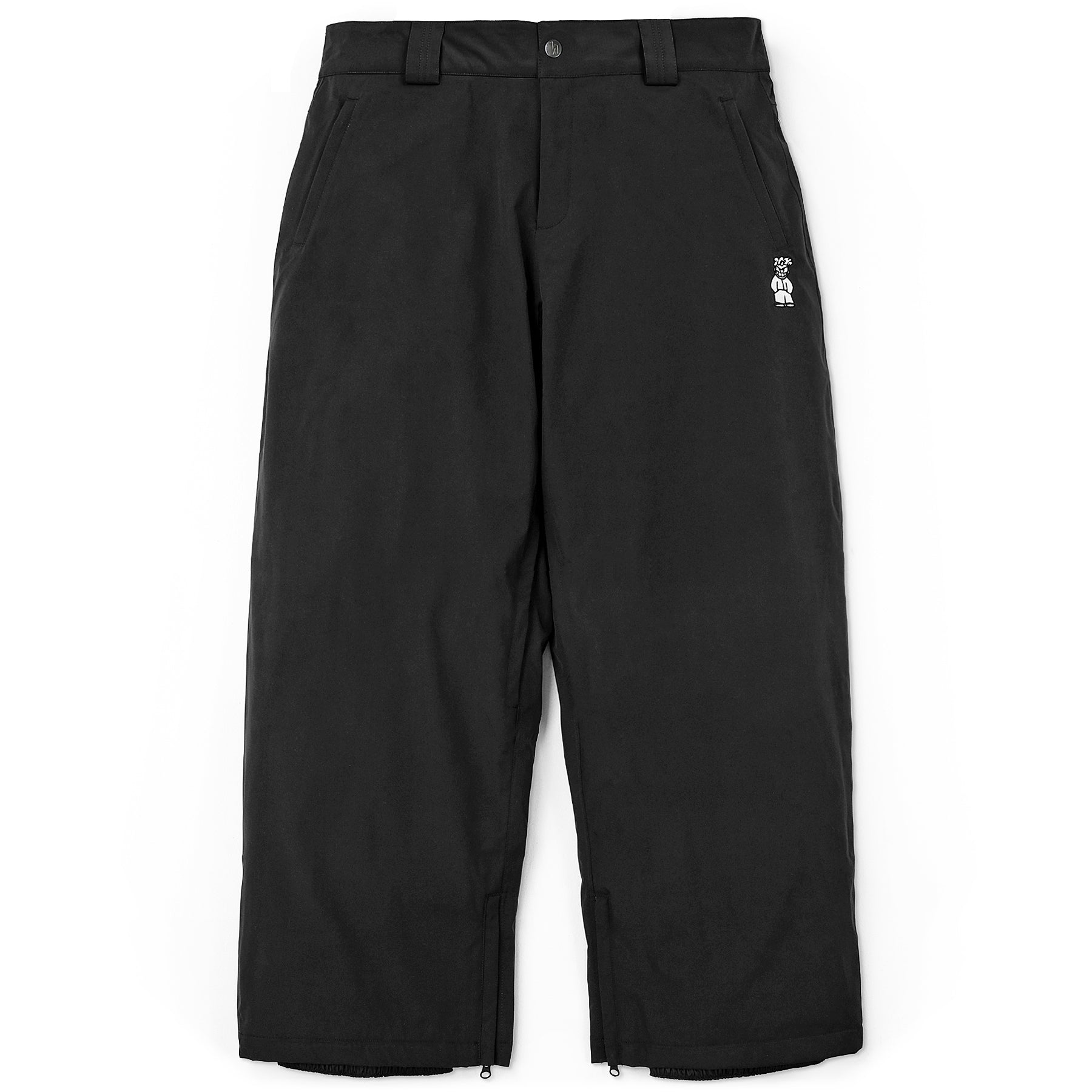 SHITKID SNOWPANT - BLACK – Harlaut Apparel