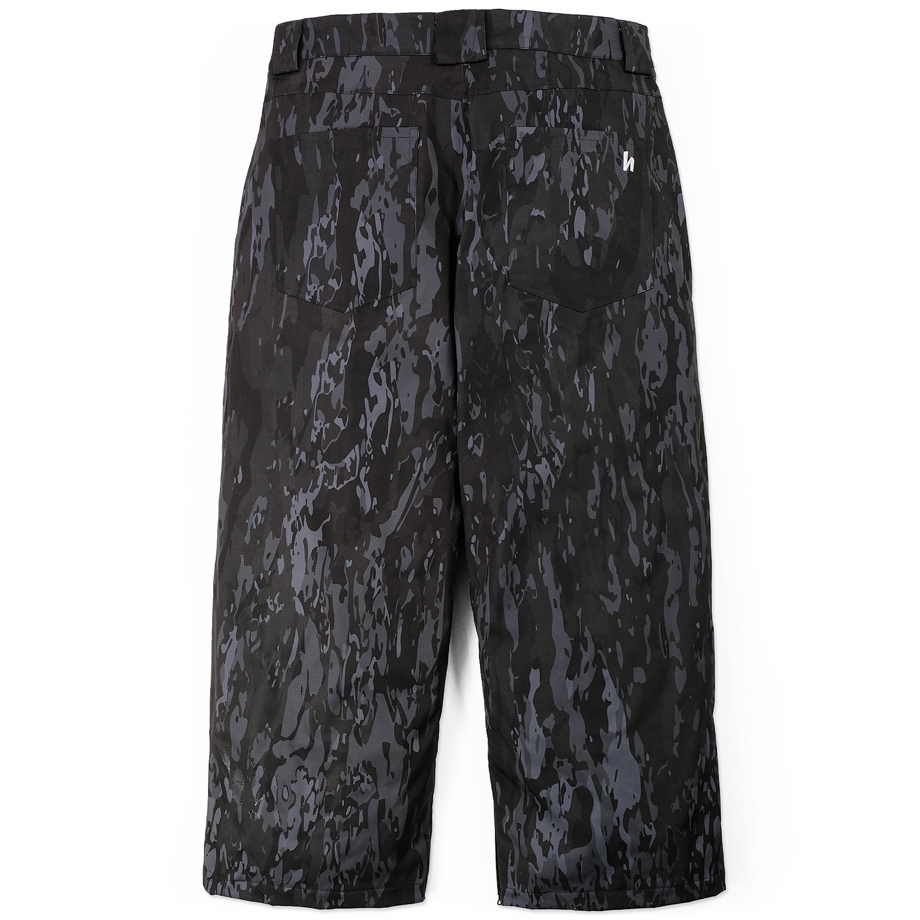 SHITKID SNOWPANT - BLUE CAMO RIPSTOP – Harlaut Apparel