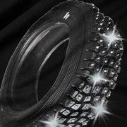 STUDDED TIRE TEE - BLACK