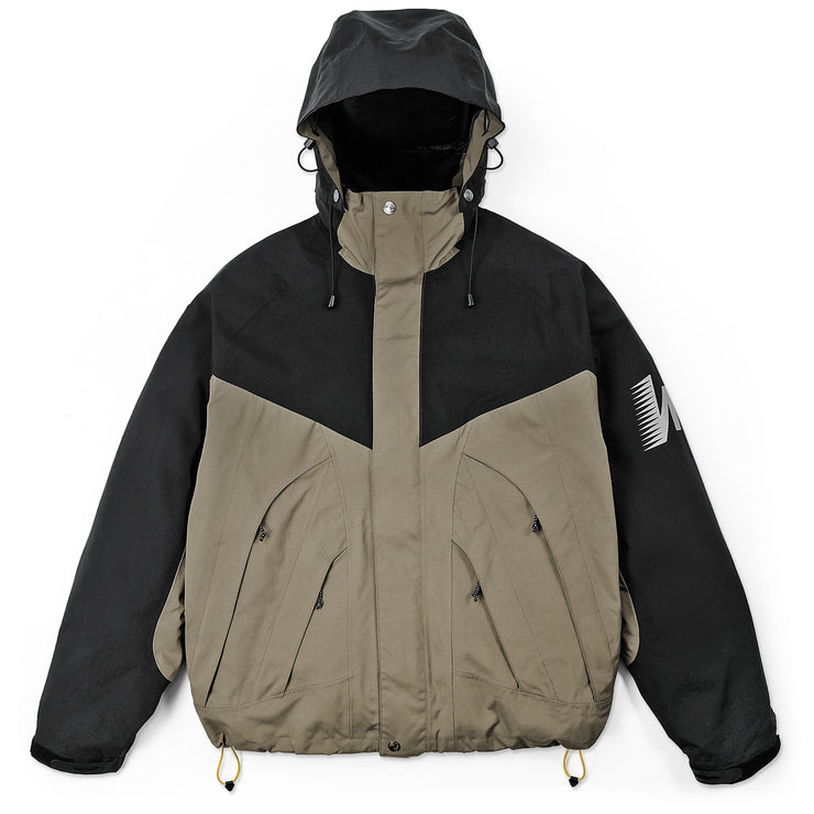 SPORTS 2L JACKET - BEIGE / BLACK – Harlaut Apparel
