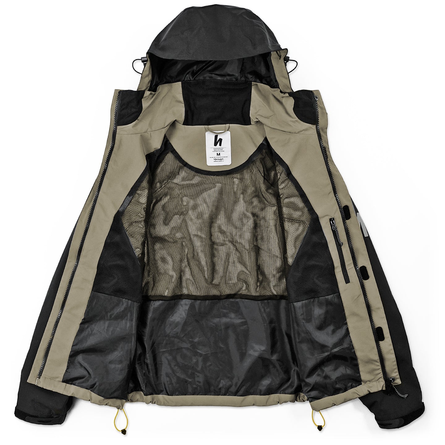 SPORTS 2L JACKET - BEIGE / BLACK – Harlaut Apparel