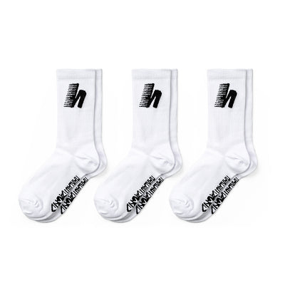 SPORTS SOCKS 3 PACK - WHITE