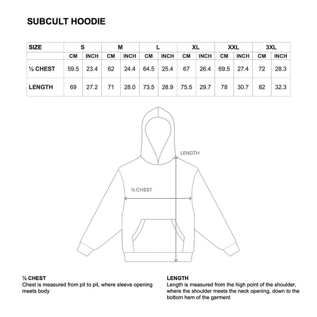SUBCULT HOODIE - NAVY