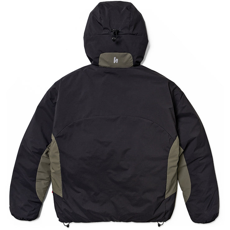 SUB-ZERO JACKET - BLACK/OLIVE – Harlaut Apparel