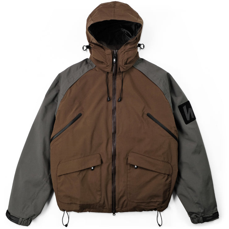 TACTICAL 2L JACKET - BROWN / GREY