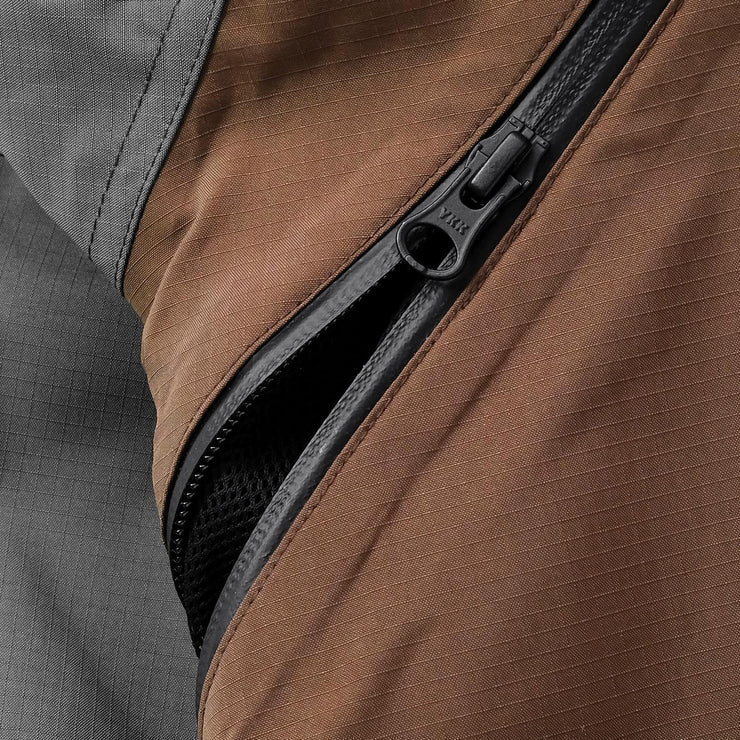 TACTICAL 2L JACKET - BROWN / GREY