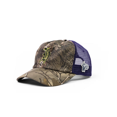 TEAM CAP - LEAF CAMO / PURPLE