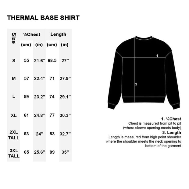 THERMAL BASE SHIRT - BLACK