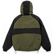 TWO-TONE JACKET - ARMY GREEN