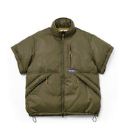 ZIP-OFF PUFFER - MILITARY GREEN