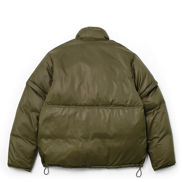 ZIP-OFF PUFFER - MILITARY GREEN