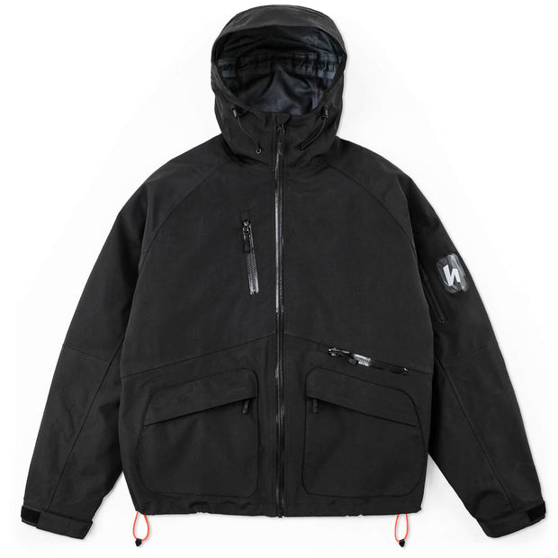 VERTEX 3L JACKET - BLACK