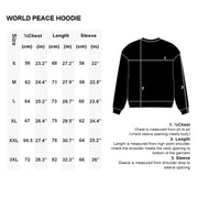 WORLD PEACE HOODIE - BLACK