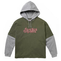 WILDSTYLE HOODED THERMAL - ARMY GREEN