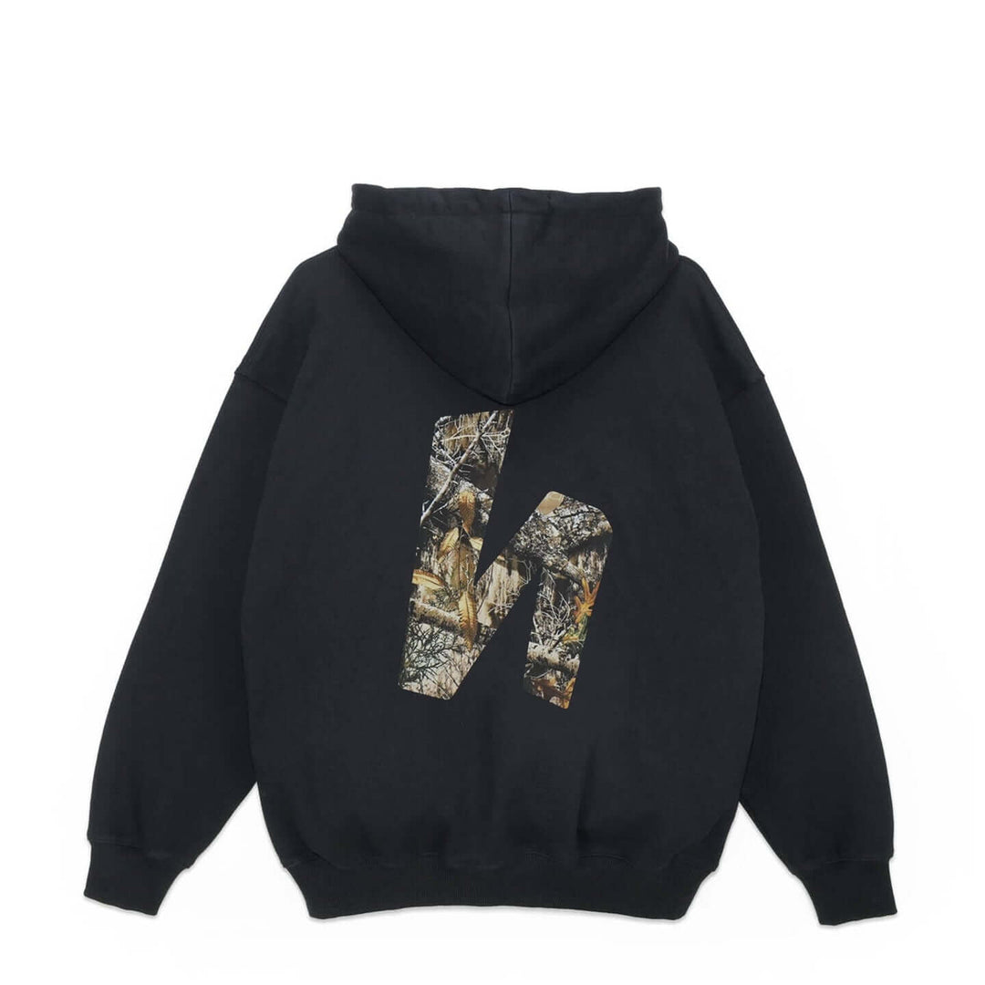 H-LOGO RT HOODIE - BLACK – Harlaut Apparel