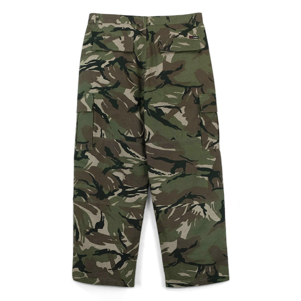 RIPSTOP CARGO PANTS - WOODLAND CAMO