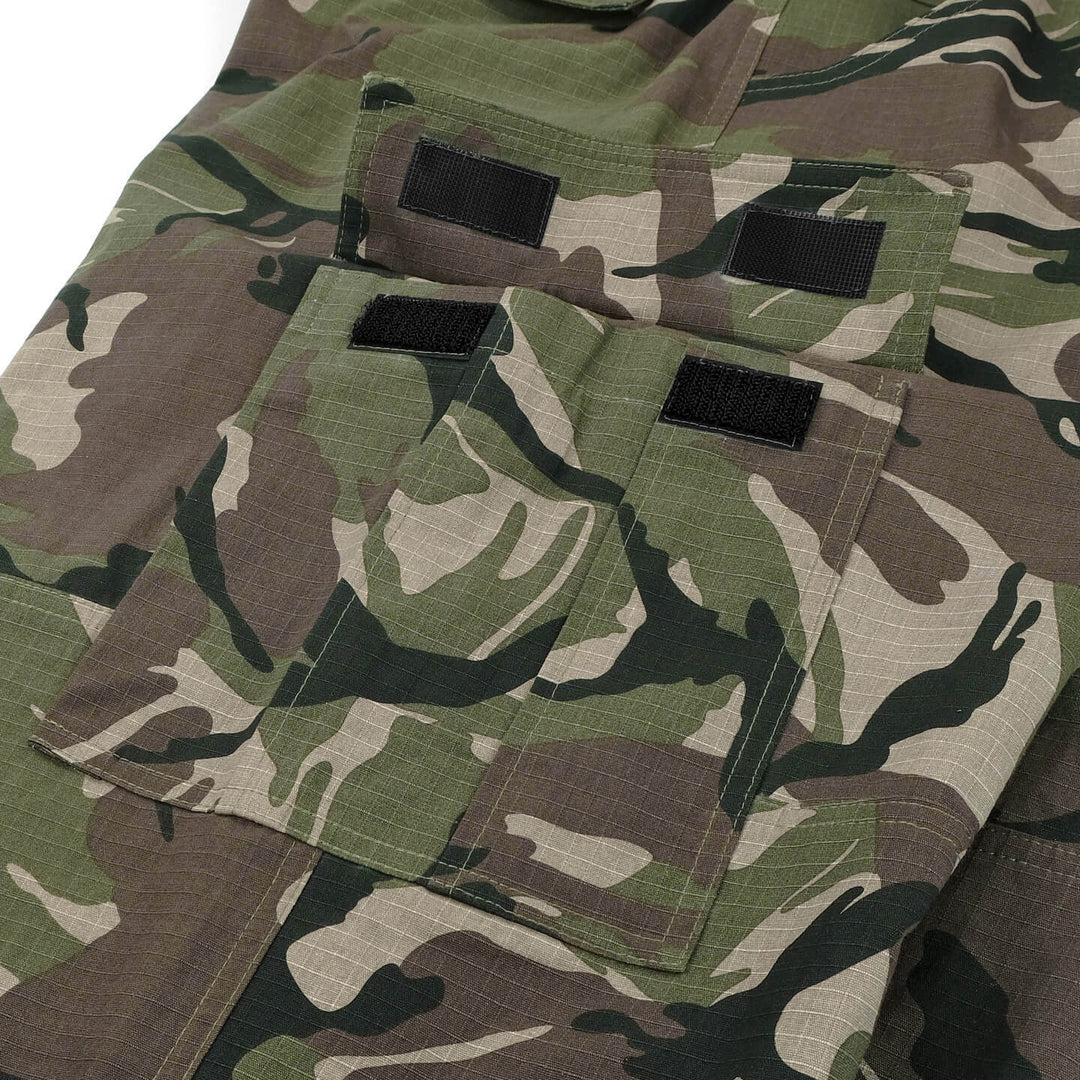 RIPSTOP CARGO PANTS - WOODLAND CAMO – Harlaut Apparel