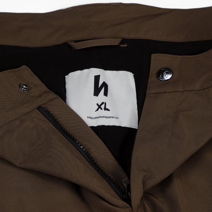 06' CARGO SNOWPANTS - METAL BROWN – Harlaut Apparel Co.