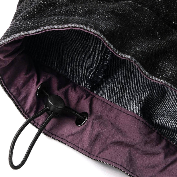 DENIM 13.5OZ JACKET - WASHED BLACK