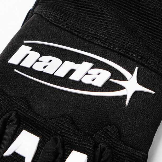 HARLA DIRT GLOVES - BLACK