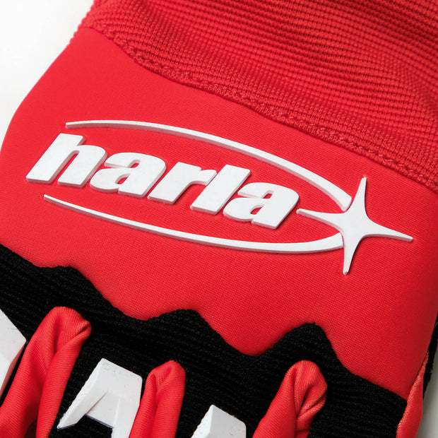 HARLA DIRT GLOVES - RED