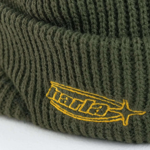 HARLA CAP BEANIE - OLIVE