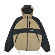 TWO-TONE JACKET - BEIGE