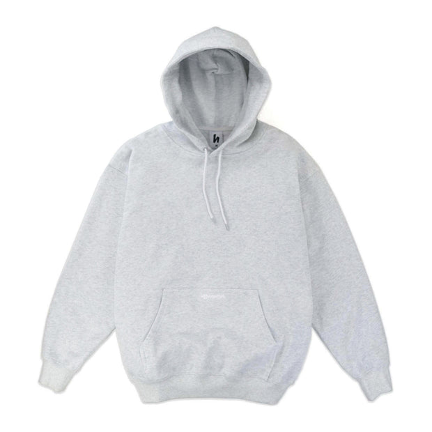 SCRIPT HOODIE - ASH