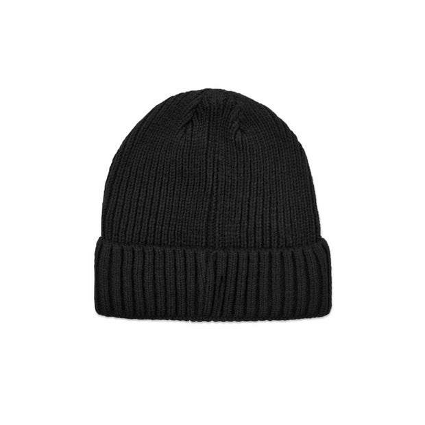 SCRIPT BEANIE - BLACK