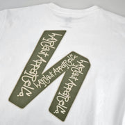 H-LOGO SCRIPT TEE - WHITE