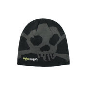 SKULL BEANIE - BLACK