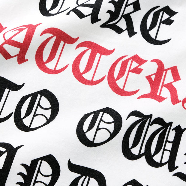 BREAK AWAY RINGER TEE - WHITE