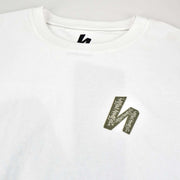 H-LOGO SCRIPT TEE - WHITE