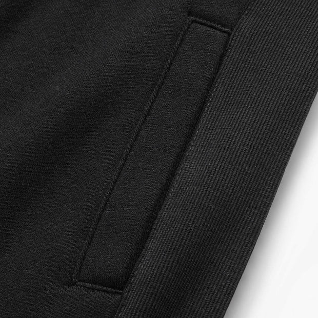 STAR TRACK ZIP SWEAT - BLACK