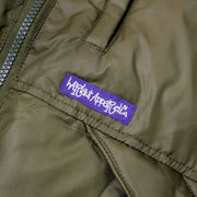 ZIP-OFF PUFFER - MILITARY GREEN