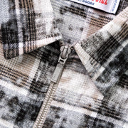 ACID ZIP SHIRT - DUST BEIGE