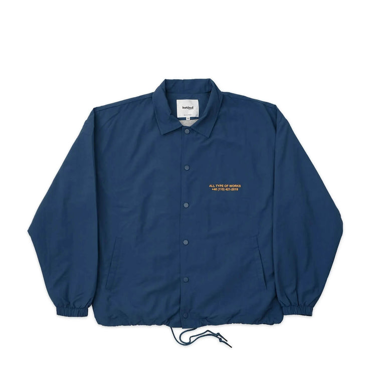ATOW COACH JACKET - DARK BLUE