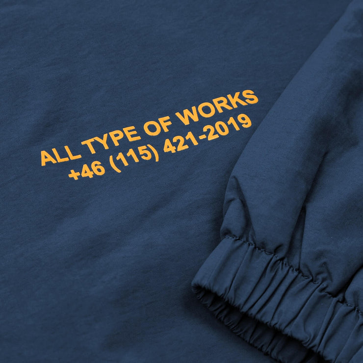 ATOW COACH JACKET - DARK BLUE