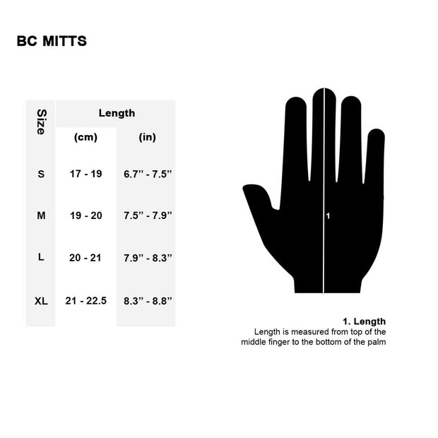 BC MITTS - OLIVE GREEN