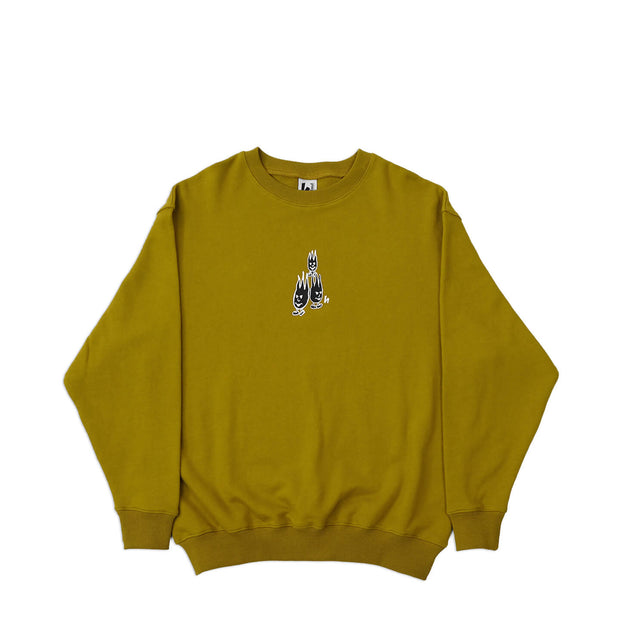 HOT BOYS SWEATSHIRT - GOLDEN OLIVE